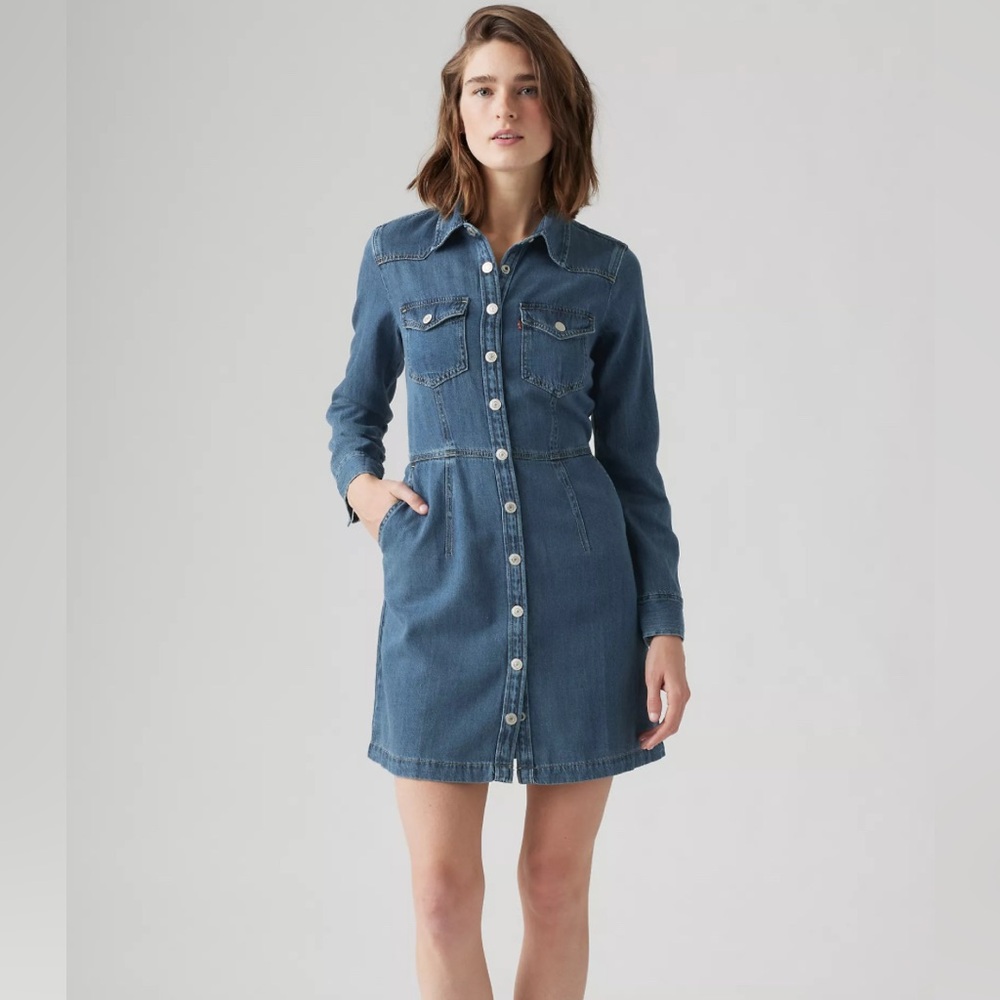 Levi's Otto Western Denim Dress